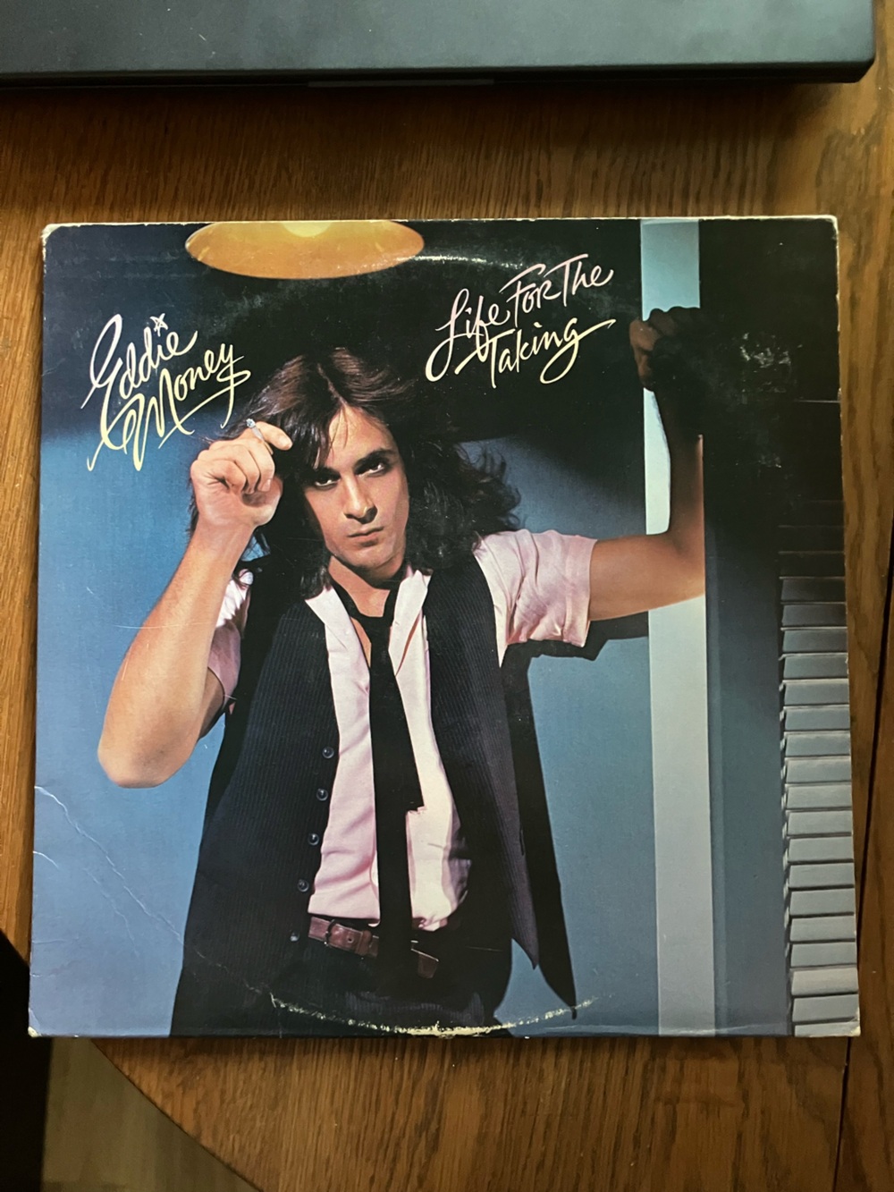 1978 Eddie Money “Life For The Taking” First Press Gold Promo #JC 35598 Vinyl